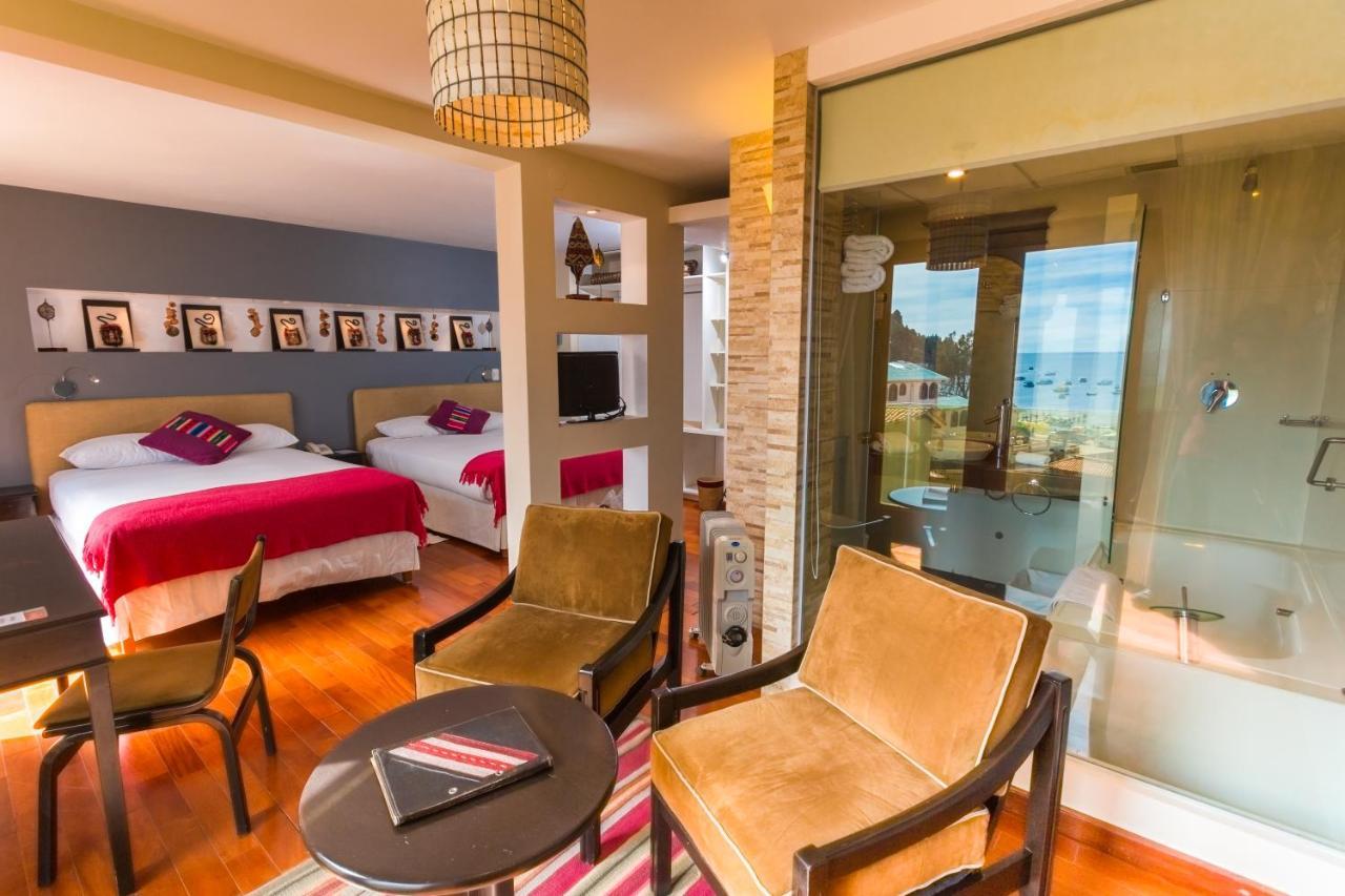 Hotel Rosario Lago Titicaca Копакабана Экстерьер фото