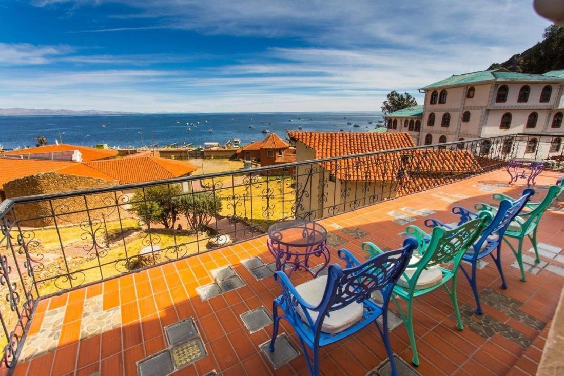 Hotel Rosario Lago Titicaca Копакабана Экстерьер фото