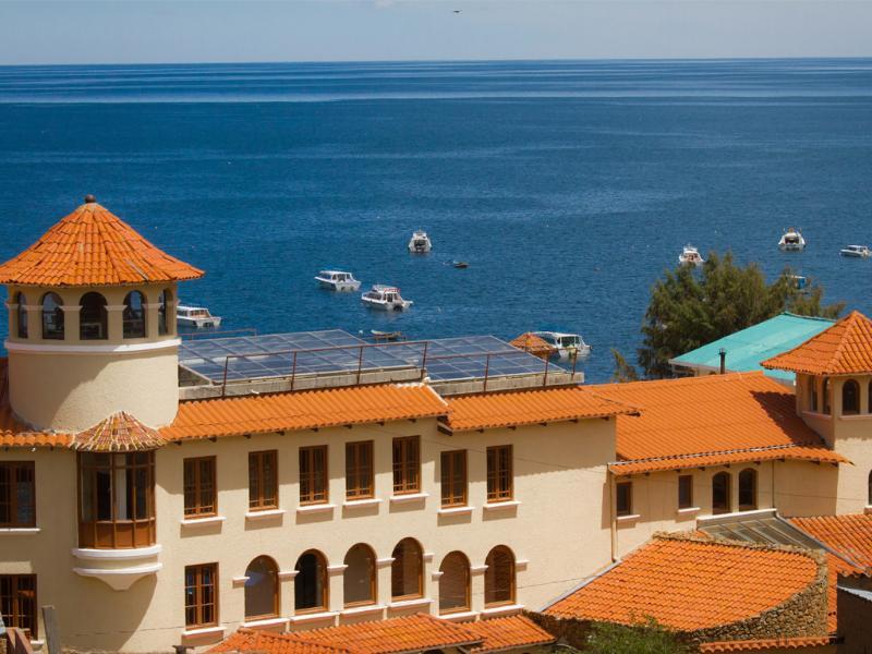 Hotel Rosario Lago Titicaca Копакабана Экстерьер фото