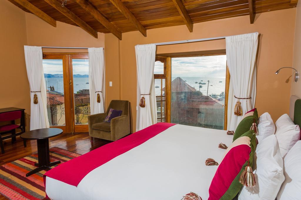 Hotel Rosario Lago Titicaca Копакабана Экстерьер фото
